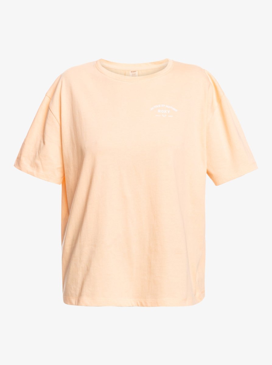 Women's Essential Energy T-shirt - Dame - Peach Fuzz - Gumpel & Co