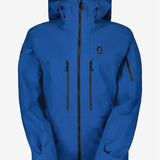 Men's Vertic Ripstop 3L Skijakke - Herre - Solid Blue - Gumpel & Co