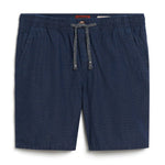 Men's Indigo Bermuda Shorts - Herre - Indigo Dobbie - Gumpel & Co