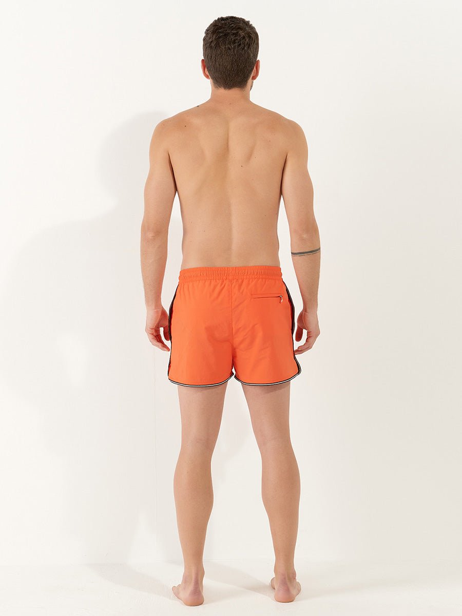 Men's Tom Badeshorts - Herre - Orange - Gumpel & Co