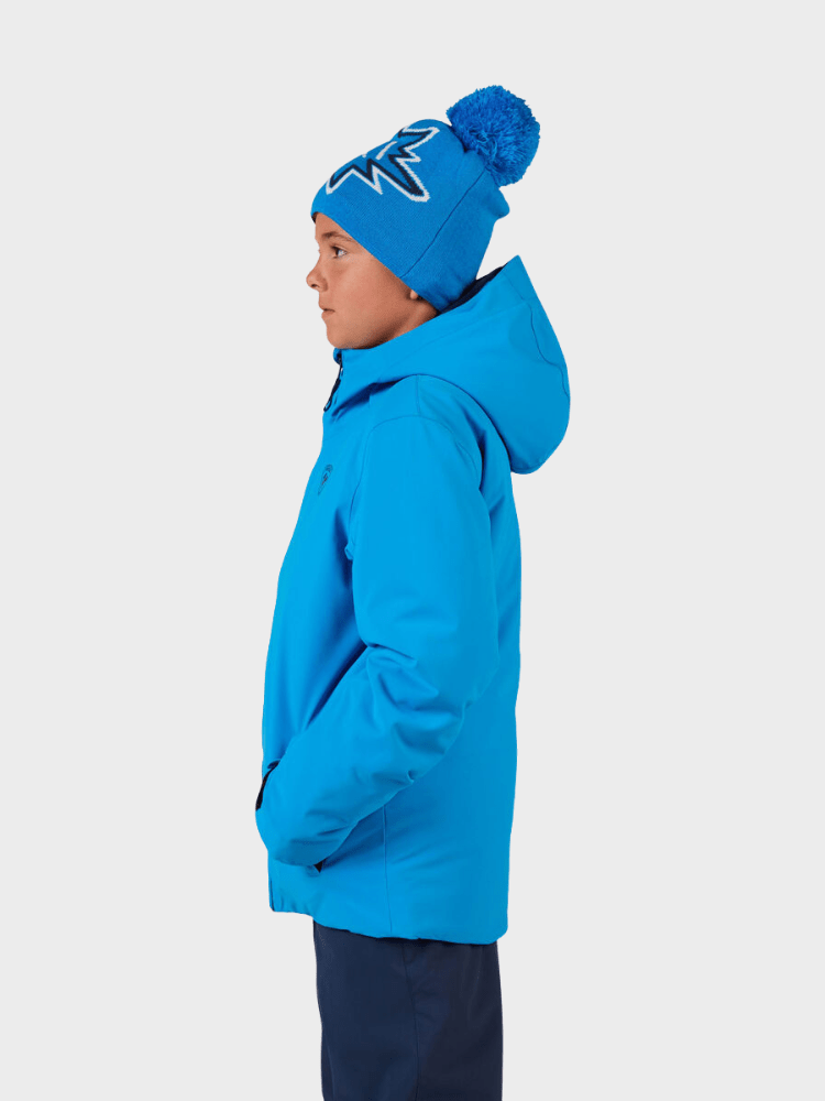 Strawpile Skijakke - Børn - Blå - Gumpel & Co