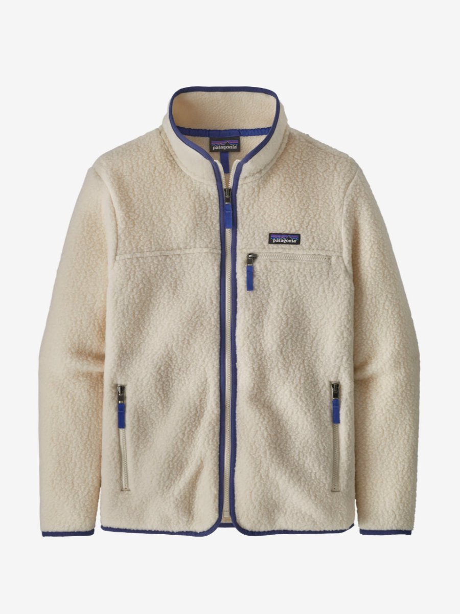 Retro Pile Fleece trøje - Dame - Natural - Gumpel & Co