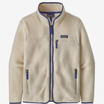 Retro Pile Fleece trøje - Dame - Natural - Gumpel & Co