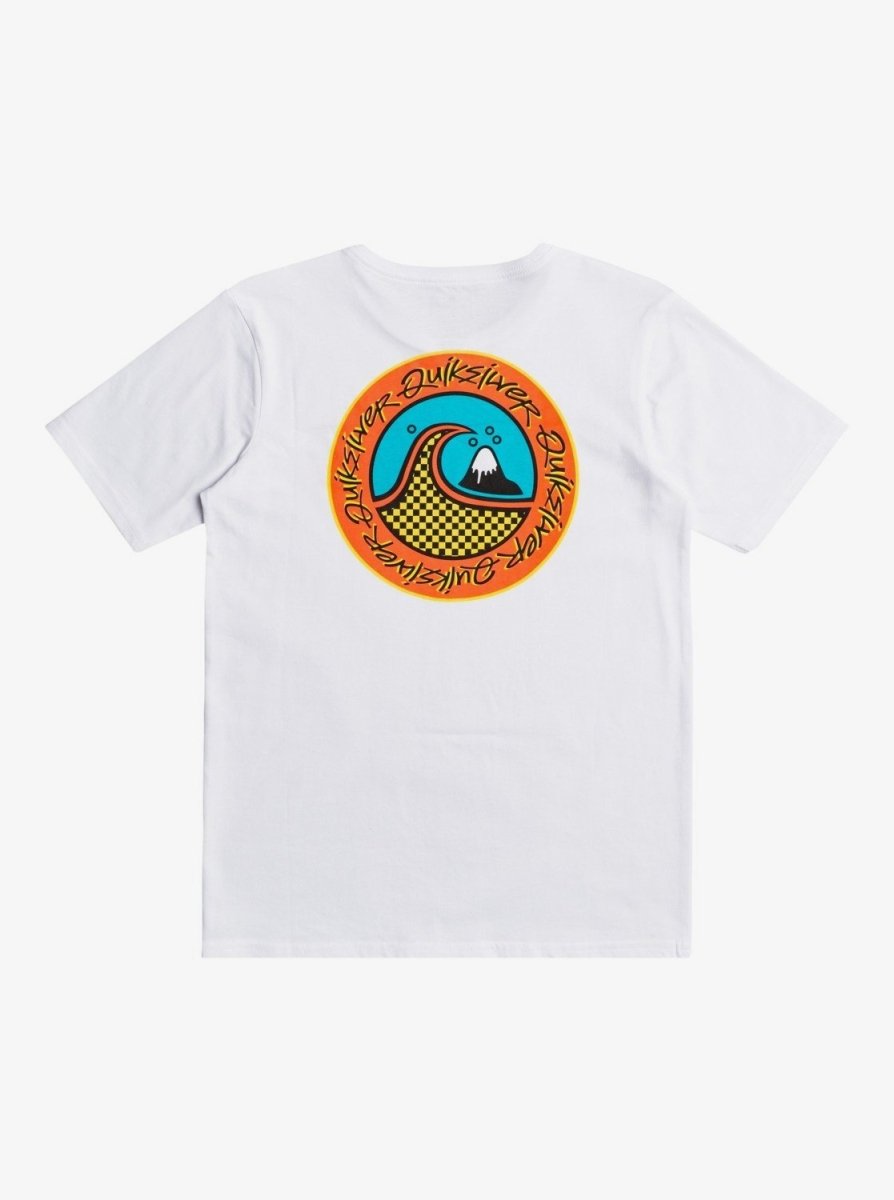 Quiksilver Electric Roots T-shirt | Børn 8 - 16 | White - Gumpel & Co