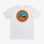Quiksilver Electric Roots T-shirt | Børn 8 - 16 | White - Gumpel & Co