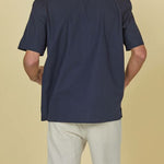 Men's Surf Road Skjorte - Herre - Navy - Gumpel & Co