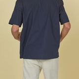 Men's Surf Road Skjorte - Herre - Navy - Gumpel & Co