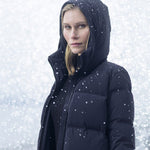 Infinity Dunfrakke - Dame - Sort - Gumpel & Co