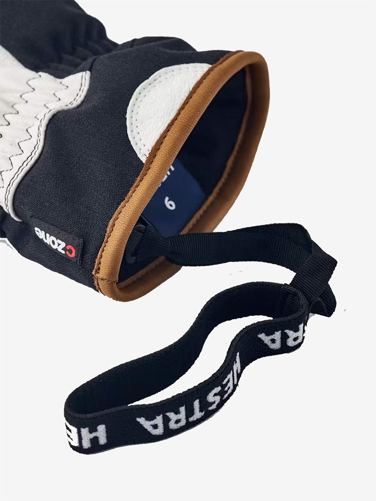 Voss CZone Luffe skihandske - Unisex - Black/Cork - Gumpel & Co