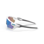 Radar EV Parth Sportsbriller - Polished White Frame/Prizm Sapphire Lenses - Gumpel & Co