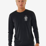 Icons Surflite Long Sleeve UV T-shirt - Herre - Black - Gumpel & Co