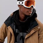 O - Frame 2.0 Pro XM (7113) Skibriller - Matte White Strop/Fire + Persimmon linser - Gumpel & Co