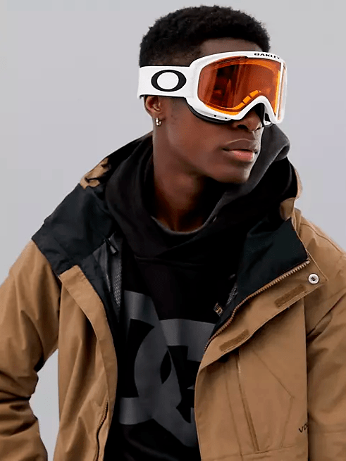 O - Frame 2.0 Pro XM (7113) Skibriller - Matte White Strop/Fire + Persimmon linser - Gumpel & Co