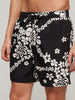 Men's Hawaiian print swim shorts - Men - Surf School Black