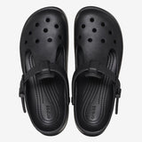 Classic Mary Jane Clog - Unisex - Black - Gumpel & Co