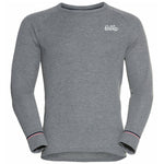 Men's Active Warm Skiundertrøje - Steel Grey Melange - Gumpel & Co