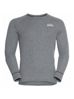 Men's Active Warm Ski Baselayer - Steel Grey Melange
