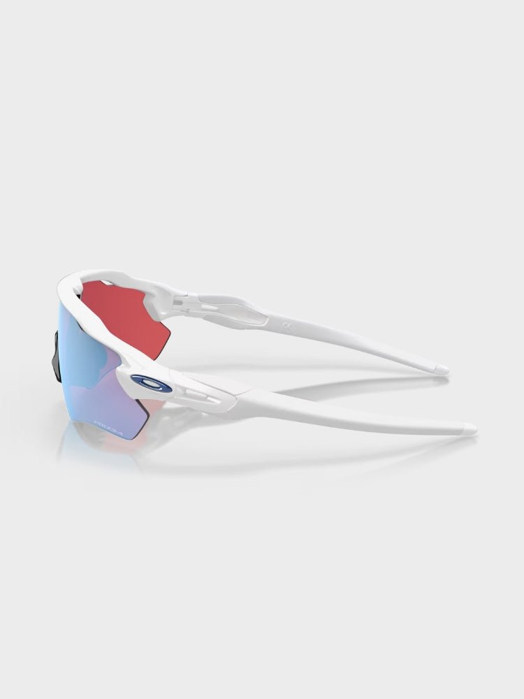 Radar Ev Path - Prizm snow sapphire Lenses / polished white Frame - Gumpel & Co