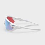 Radar Ev Path - Prizm snow sapphire Lenses / polished white Frame - Gumpel & Co
