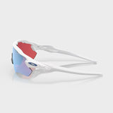 Radar Ev Path - Prizm snow sapphire Lenses / polished white Frame - Gumpel & Co