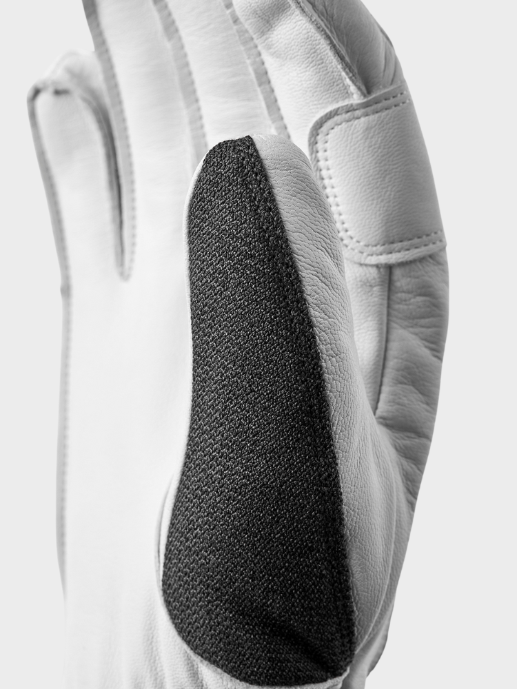 Army Leather Patrol 5 - Fingre skihandske - Herre - Charcoal - Gumpel & Co