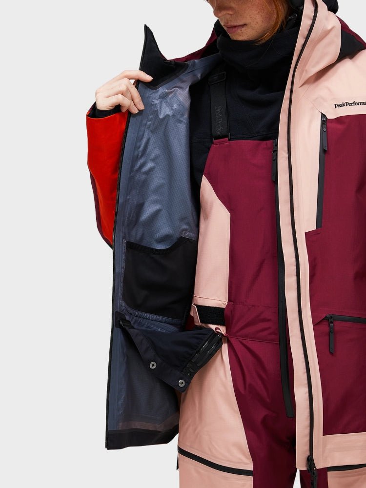 Vertical GORE - TEX Pro Skijakke - Dame - Peach Fuzz - Gumpel & Co