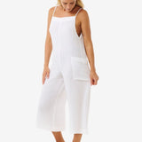 Premium Surf Jumpsuit - Dame - White - Gumpel & Co