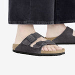 Arizona Suede Leather - Velvet Grey - Normal - Gumpel & Co