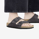 Arizona Suede Leather - Velvet Grey - Normal - Gumpel & Co