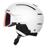 Driver Sigma Plus Visir Skihjelm - Unisex - White - Gumpel & Co