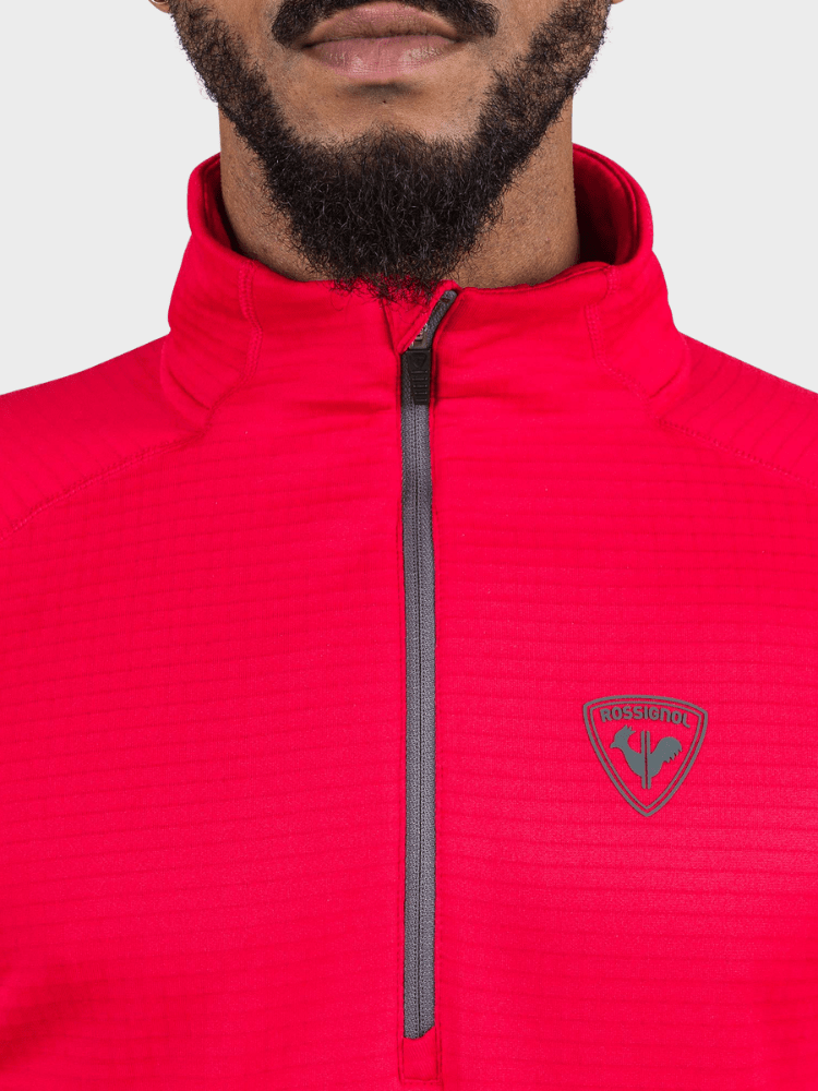 Blacksite Fleece Midlayer - Herre - Rød - Gumpel & Co