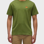 Tricolour Embroidery Tee - Herrer - Dino - Gumpel & Co