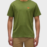 Tricolour Embroidery Tee - Herrer - Dino - Gumpel & Co