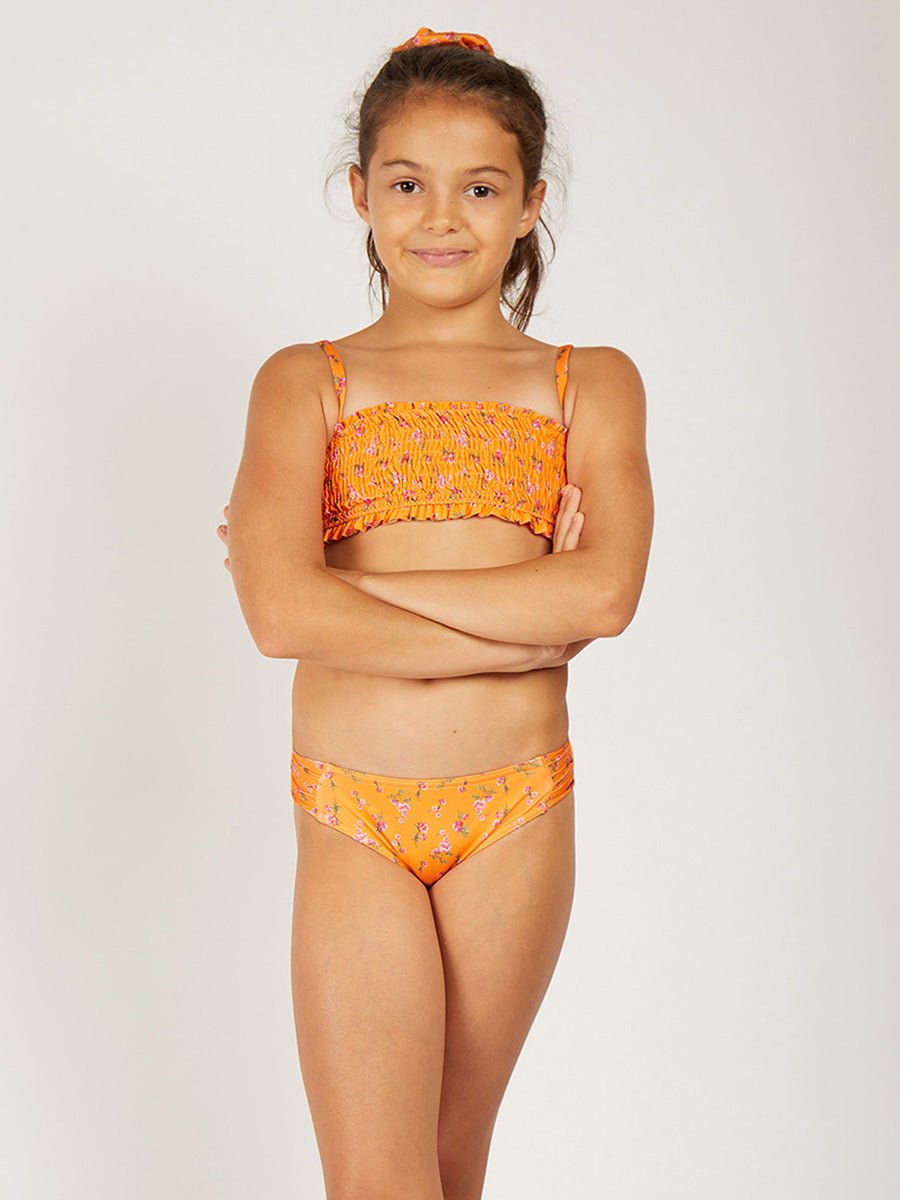 SMOCKYS PICAFLOR BIKINI TIL BØRN | ORANGE - Gumpel & Co