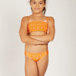 SMOCKYS PICAFLOR BIKINI TIL BØRN | ORANGE - Gumpel & Co