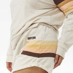 Women's Block Party Track Shorts - Dame - Oatmeal Marle - Gumpel & Co