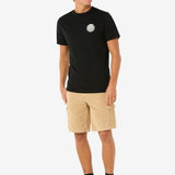 Classic Surf Cord Cargo Short - Herre - Khaki - Gumpel & Co