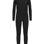 Kids Natural Merinould 200g/m2 Skiundertøjssæt - Børn - Black - Gumpel & Co