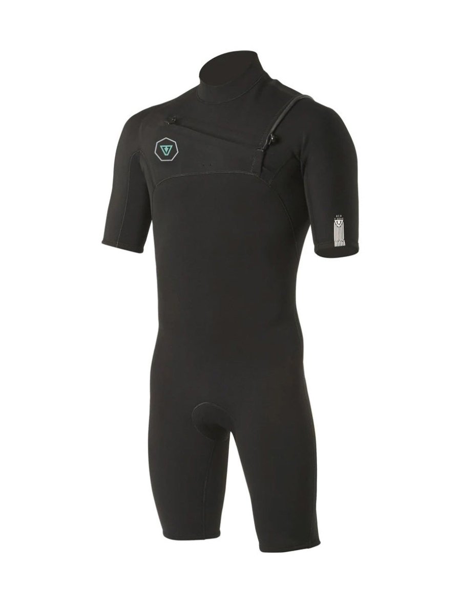 Men's 7 Seas 2/2 Short Sleeve Spring våddragt | Herre | Black - Gumpel & Co