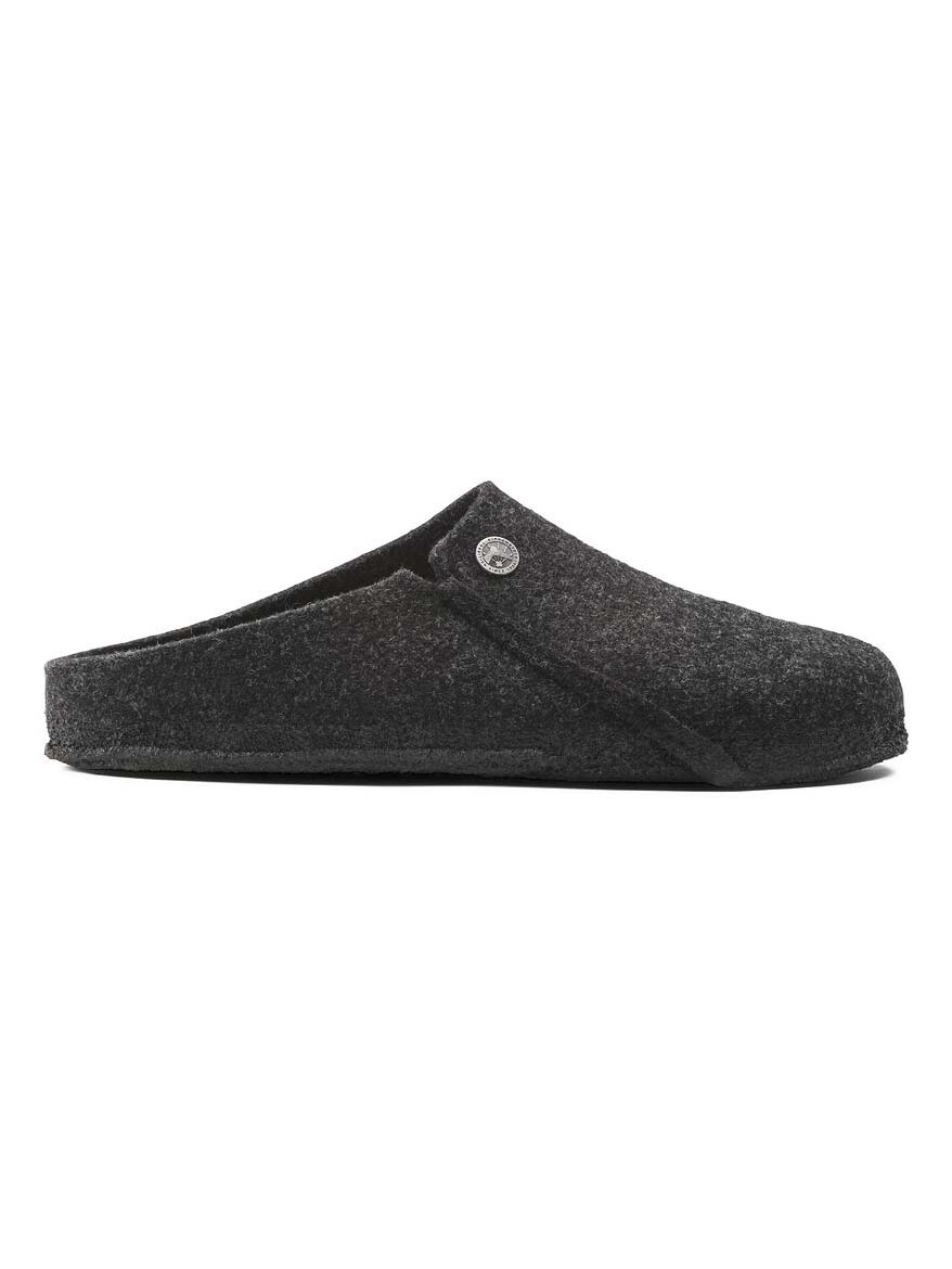 Men's Zermatt Uld Sutsko - Herre - Anthracite (mørkegrå) - Gumpel & Co