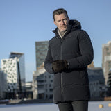 Titan Dunfrakke - Herre - Sort - Gumpel & Co