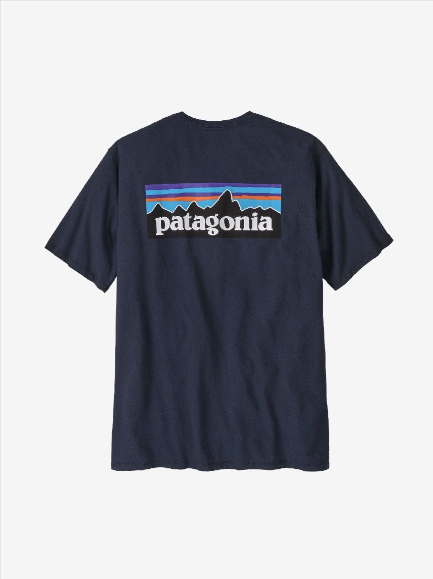 P 6 Logo Responsibili Tshirt - Herre - Navy - Gumpel & Co