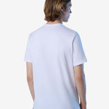 T-shirt with maxi logo print - Men - White - Gumpel & Co