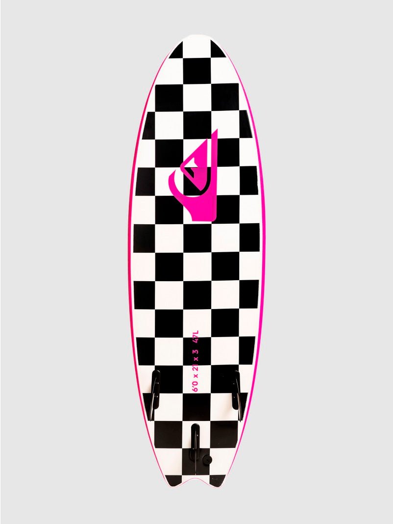 Softtop Breaker Surfboard - 7ft - Pink - Gumpel & Co