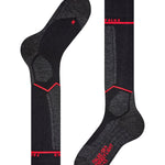 SK4 Advanced Compression Merinould Skisokker - Dame - Black - Gumpel & Co
