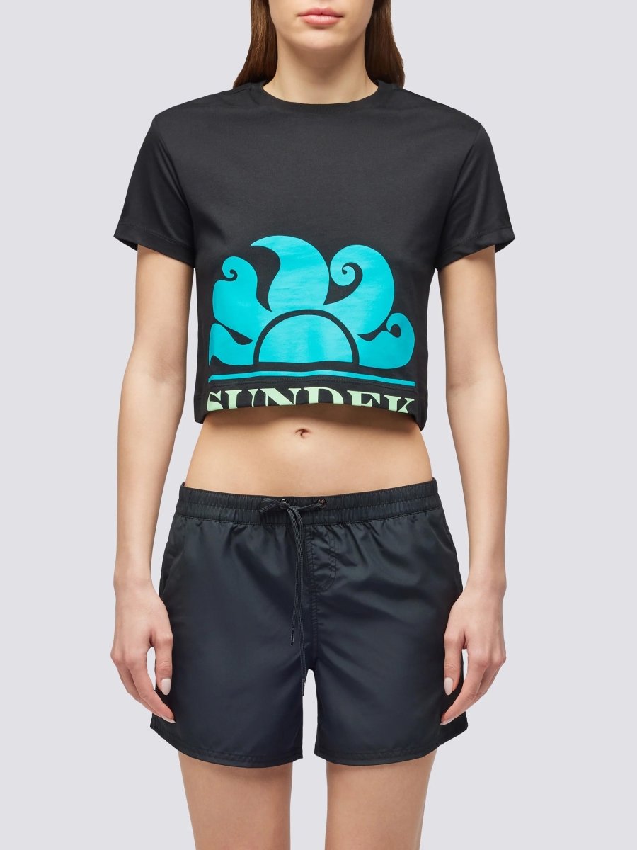 Women's Coast Swimshorts - Dame - Black - Gumpel & Co