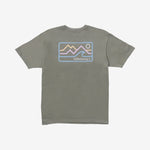 Range - Short Sleeves T-Shirt for Men - Slate - Gumpel & Co