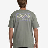 Range - Short Sleeves T-Shirt for Men - Slate - Gumpel & Co