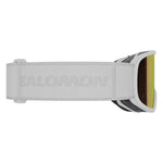 Kids Lumi Skibriller - Junior - White/Universal Ruby - Gumpel & Co