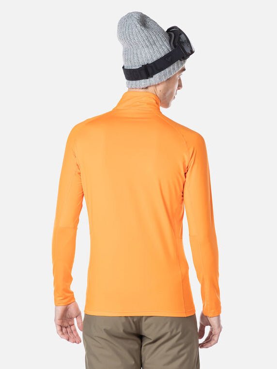 Classique Half - Zip Midlayer - Herre - Orange - Gumpel & Co